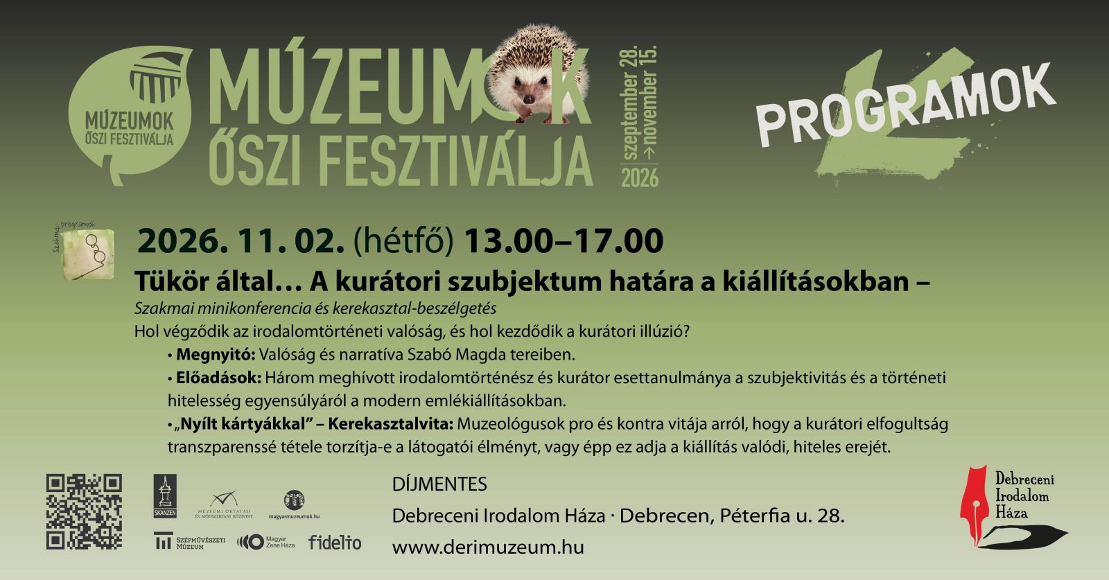 Elkezdődött a Múzeumok Őszi Fesztiválja